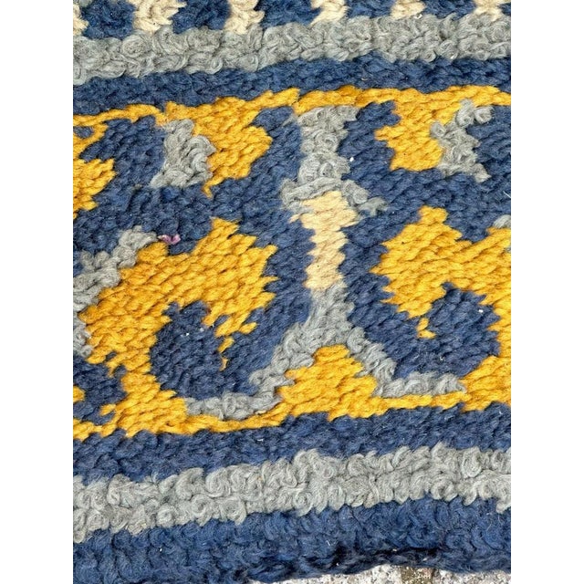 Vintage French Cogolin Rug, 1940s For Sale - Image 16 of 18