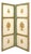French Antique Panel Screen, Gold Leaf For Sale