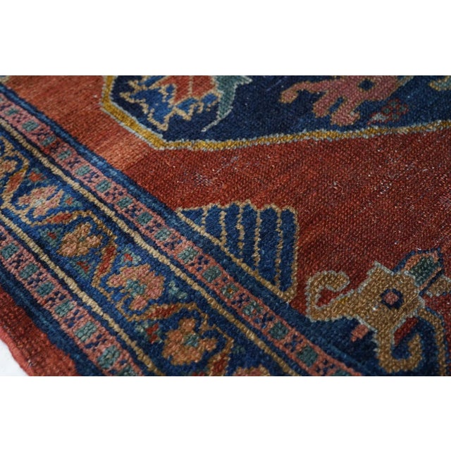 1920s Antique Malayer Runner 2'10'' x 13'0'' For Sale - Image 5 of 9