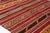 Mid 20th Century Traditional Striped Kilim For Sale - Image 9 of 10