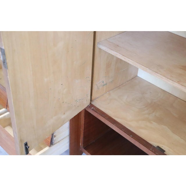 Large Italian Bookcase, 1960s For Sale - Image 10 of 15