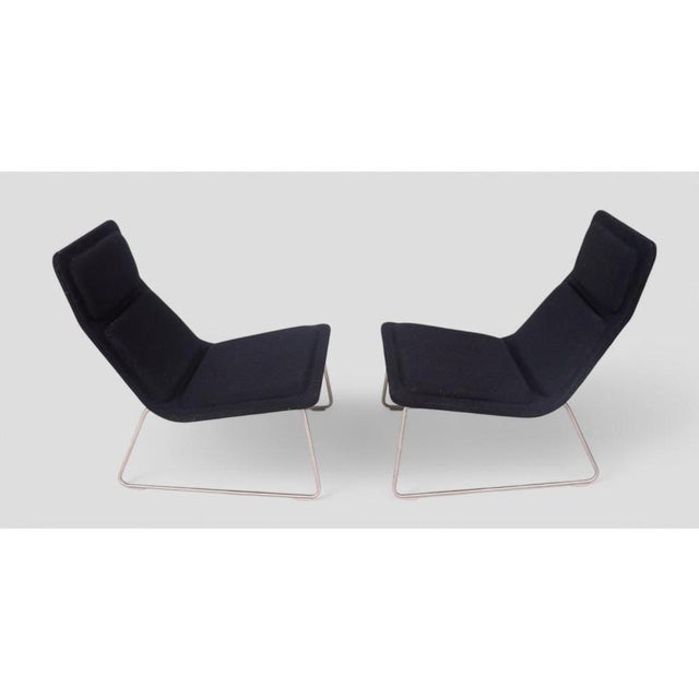 Jasper Morrison Low Lounge Chairs by Jasper Morrison for Cappellini, Set of 2 For Sale - Image 4 of 9