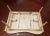 1961 Hand Painted Custom Victorian Folding Bed Tray Lap Tray For Sale - Image 11 of 12