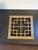 Vintage Brass Square Geometric Trivet MCM Footed For Sale - Image 4 of 10