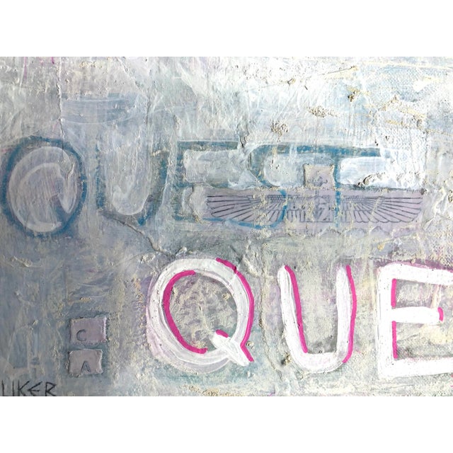 Contemporary Original Mixed Media Abstract Artwork by Cassandra Auker For Sale - Image 6 of 7