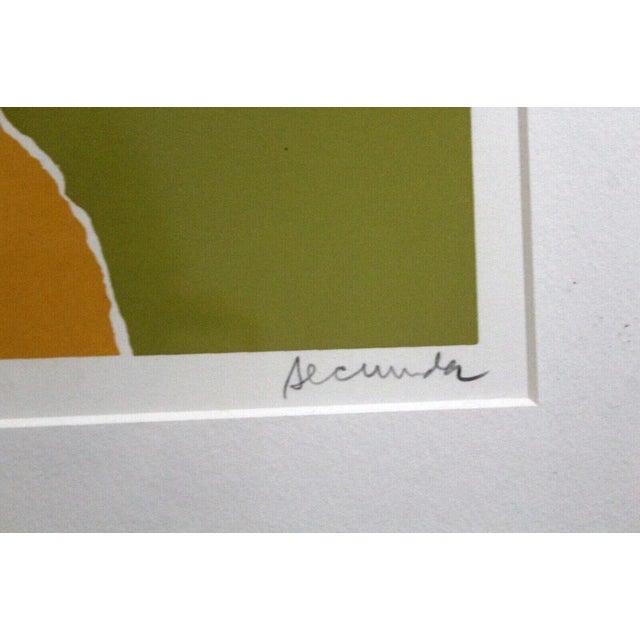 1980 Provence Signed AP Limited Edition Serigraph on Paper by Arthur Secunda Framed For Sale - Image 9 of 11