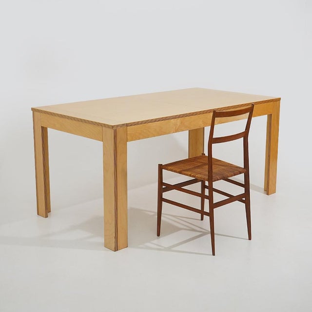 Maple Table with Extendable Top, 1970s For Sale - Image 14 of 15