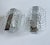 Vintage Bubble Glass and Chrome Sconces, 1970s, Set of 2 For Sale - Image 15 of 15