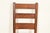 Stickley Brothers Antique Mission Oak Arts & Crafts Ladder Back Dining Chairs, Newly Refinished For Sale In South Bend - Image 6 of 11