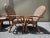4 Bamboo Rattan Dining Chairs For Sale - Image 4 of 9