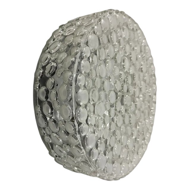 Bubble Glass Wall or Ceiling Lamp, 1960s For Sale