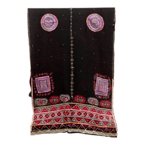 Vibrant Large Rabari Embroidered Throw