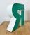 Plastic Vintage Green Illuminated Letter R, 1970s For Sale - Image 7 of 17