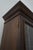 Stickley Leaded Glass Cherry 2 Door Curio Bookcase Cabinet For Sale - Image 11 of 18