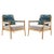 Teak, Rope and Fabric Dine Out Armchairs by Rodolfo Dordoni for Cassina, Set of 2 For Sale - Image 10 of 10