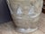 Ceramic Pair of 19th Century Neapolitan Terracotta Garden Pots With Masks and Swags For Sale - Image 7 of 12
