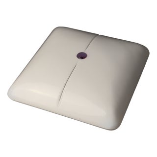 Mid-Century Modern Ceiling Lamp in Stained Glass from De Majo, 1970s For Sale