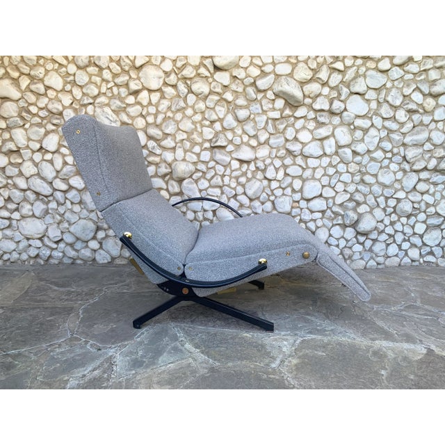 Mid-Century Modern P40 Lounge Chair by Osvaldo Borsani for Tecno, Italy, 1950s For Sale - Image 3 of 18