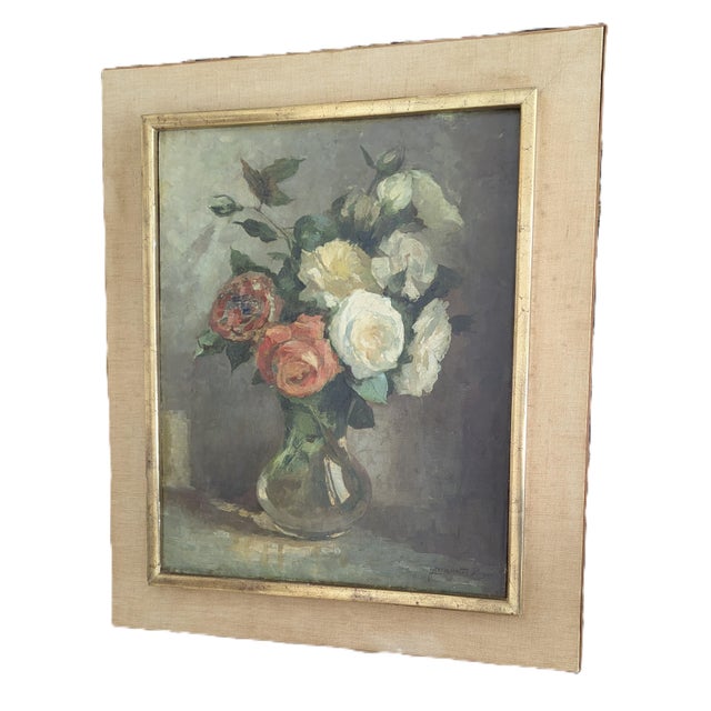 Jeanette Slager, born in 1881 in a well-known Den Bosch family of artists, concentrated on painting flowers and still...