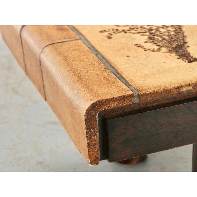 1960s Roger Capron Garrigue Ceramic Coffee Table 1960s For Sale - Image 5 of 9