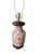 Chinoiserie Mid 20th Century Chinoiserie Ginger Jar Table Lamp Rose Floral Scroll Wood Base For Sale - Image 3 of 7