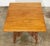 Wood Antique Ornate Oak Wood Stick and Ball Accent Table For Sale - Image 7 of 8