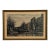 Mid-Century Paris Canal Scene Print in the Manner of Bernard Buffet For Sale