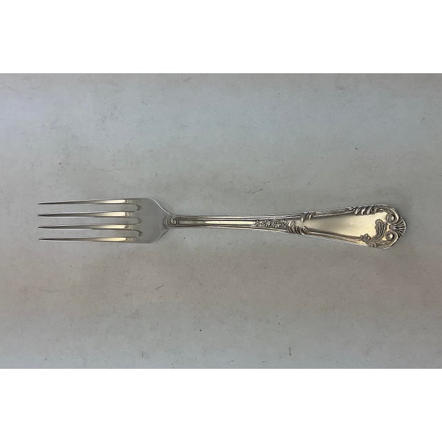 Traditional 1980s Silver Dinner Fork, La Regence For Sale - Image 3 of 11