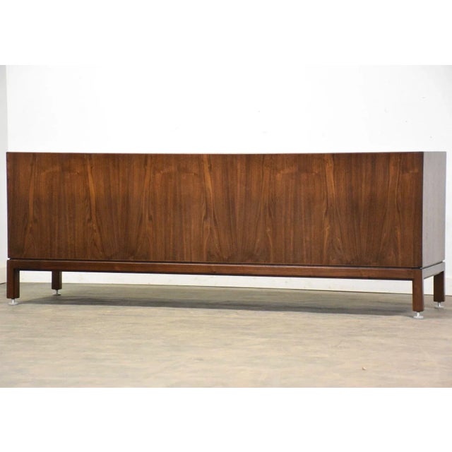 Jens Risom Refinished Jens Risom Walnut Credenza For Sale - Image 4 of 10