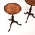 Vintage Burr Walnut Wine Tables, 1950, Set of 2 For Sale - Image 3 of 9
