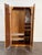 Vintage Art Deco 1940's Burl-Wood Armoire For Sale - Image 10 of 18