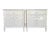 Wood Williams-Sonoma Home "Hampstead" Faux Bamboo Nightstands With Carrara Marble Tops - Pair For Sale - Image 7 of 14