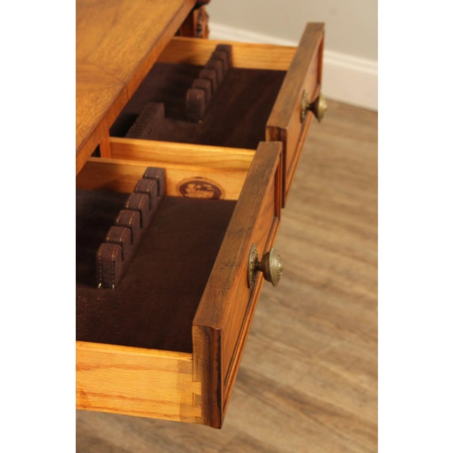 Karges Furniture Karges Italian Neoclassical Style Expandable Sideboard For Sale - Image 4 of 13