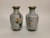 Chinese Pair of Vintage Mid 20th Century Chinese Cloisonne Enamel Vases Floral & Butterfly Motif For Sale - Image 3 of 13