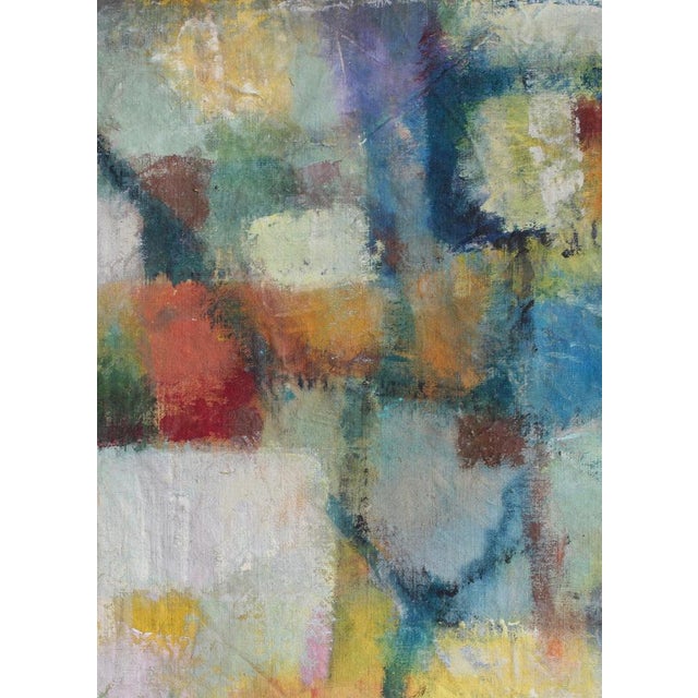 Florentine School Artist, Abstraction in Colour, 1980s-1990s, Acrylic on Canvas, Framed For Sale - Image 7 of 15