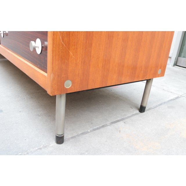 1960s 1960s Pair of Italian Modernist Chest of Drawers For Sale - Image 5 of 15