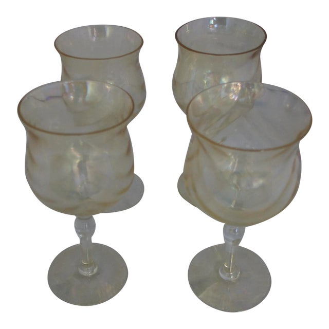 Mid-Century Modern Bar/Wine Glasses - Set of 4 For Sale