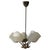 Chandelier in Brass & Glass by Paavo Tynell for Idman OY, Finland, 1940s For Sale - Image 14 of 14