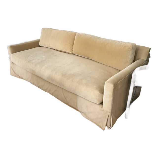 Skirted Bench Seat Sofa For Sale