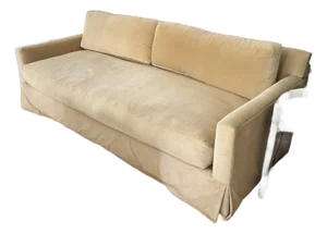 Skirted Bench Seat Sofa