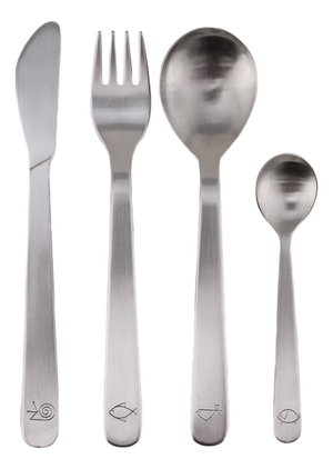 Mono Petit Childrens Cutlery by Peter Raacke for Mono, 1959, Set of 4