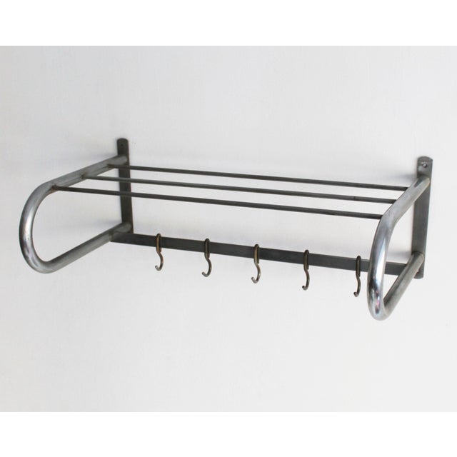 Modernist Tubular Steel Coat Hanger from Hynek Gottwald, 1920s For Sale - Image 6 of 9