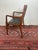Black 1960s Mid Century Modern Arm Chair With Leather Seat For Sale - Image 8 of 8