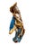 Mid 20th Century Eugenio Pattarino Ceramic Sculpture of Chinese Man and Lady, Italian Chinoiserie For Sale - Image 5 of 18