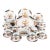Vintage Mid-Century Modern Premiere "Canton Fair" Porcelain Dinner Service for 8 - 44 Pieces For Sale