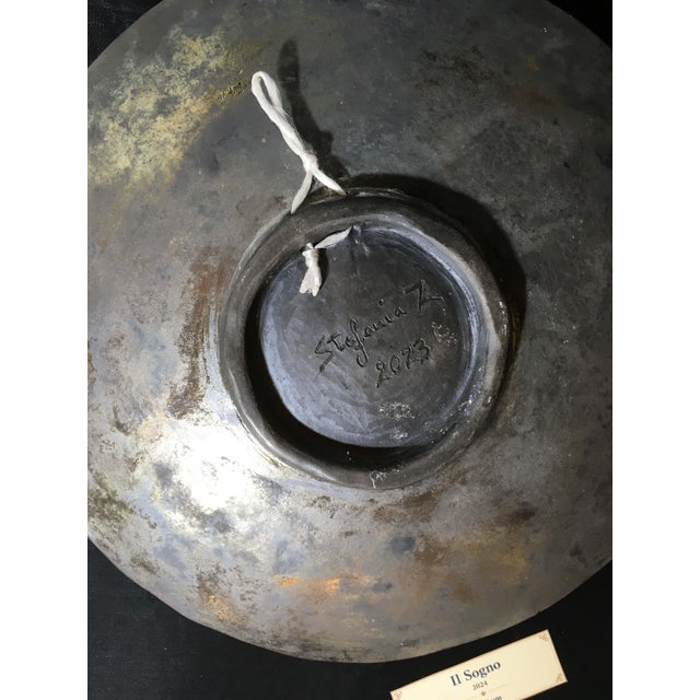 The Dream Sculptural Raku Ceramic Centerpiece For Sale - Image 3 of 6