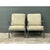Metal Vintage McKinnon and Harris Cast Aluminum Chairs With Ottomans - A Pair For Sale - Image 7 of 18