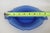Early 20th Century Le Smith Mount Pleasant Cobalt Blue Glass Plates With Handles Set of Five For Sale - Image 10 of 18