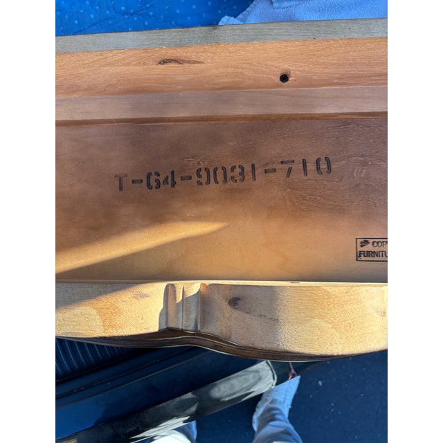 1970s Thomasville Sofa Console Table For Sale - Image 9 of 10