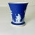 1950s 1950s Vintage Hellenistic Mediterranean Neoclassical English Wedgwood Jasperware Urn Vase. For Sale - Image 5 of 12